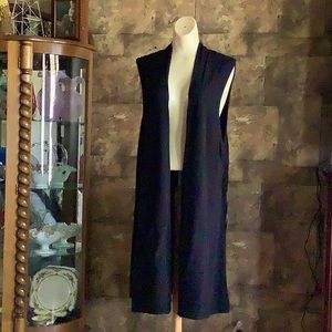 Ladies dress long vest